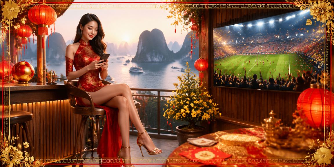 Người chơi tại Vịnh Hạ Long theo dõi giải thưởng casino mùa Tết qua điện thoại